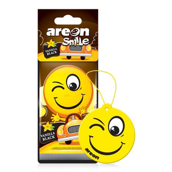 AREON SMILE DRY VANILLA BLACK OTO ARAÇ KOKUSU resmi