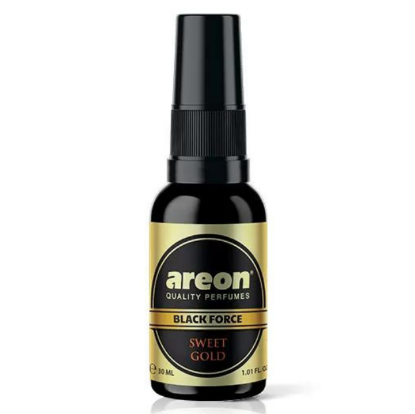 AREON BLACK FORCE 30 ML SWEET GOLD OTO ARAÇ SPREYİ resmi